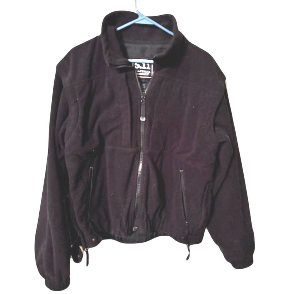 5.11 Tactical Fleece Jacket Full Zip Mens Medium Tactical Outdoor Utility Coat